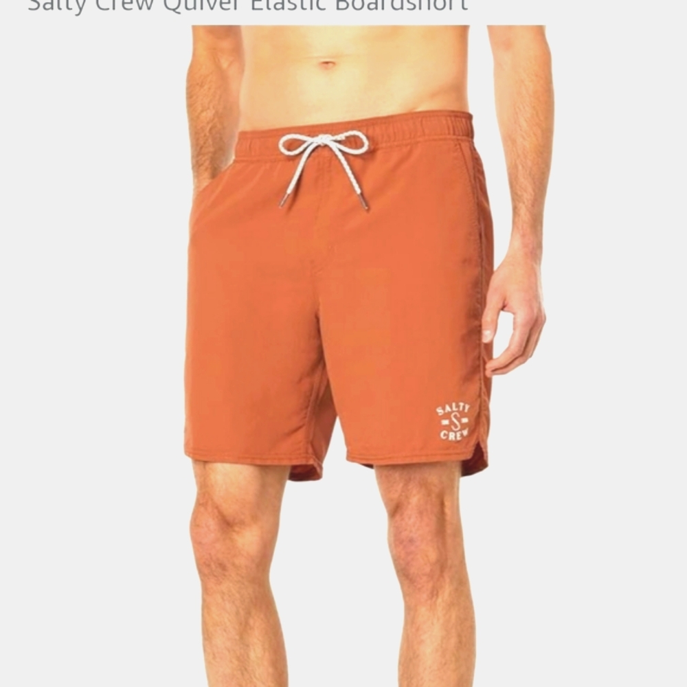 Salty Crew Neo Coral 18" Board Shorts Quick-Dry Boardshorts SZ. M Drawstring NWT